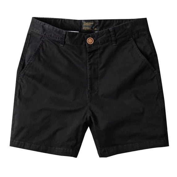 Razzly Men's Summer Casual Slim Fit Cargo Shorts Stretchy Beach Shorts Boy Regular Fit Work Pants Heavy Weight Pants Men Slim Fit Cargo Pants for Men Men Cargo Pants Slim Fit Mens(Black,30)