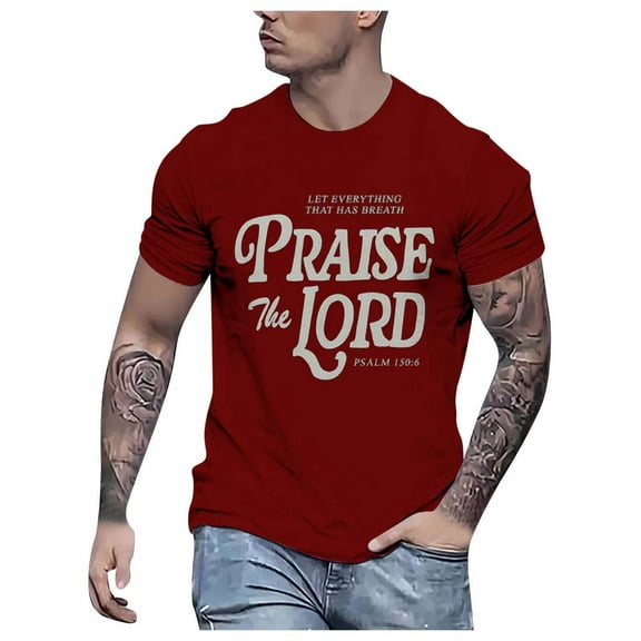 Razzly Mens Sweatpants T Shirt Men Graphic Pizza Planet Shirt Pack of Mens T Shirts Men Sports T Shirt Men S Big And Tall Mens T Shirts Short Sleeve Mens Pocket T Shirts Heavy T Shirts Big(Wine,3XL)