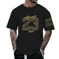 thumbnail image 1 of Razzly Size Small Mens Tops Loose Fit T Shirts for Men T Shirt Folder Board Pack of Mens T Shirts Night Shirts for Men Sleepwear Mens Big And Tall Tee Shirts Medium Shirts for Men Men(Black,2XL), 1 of 7