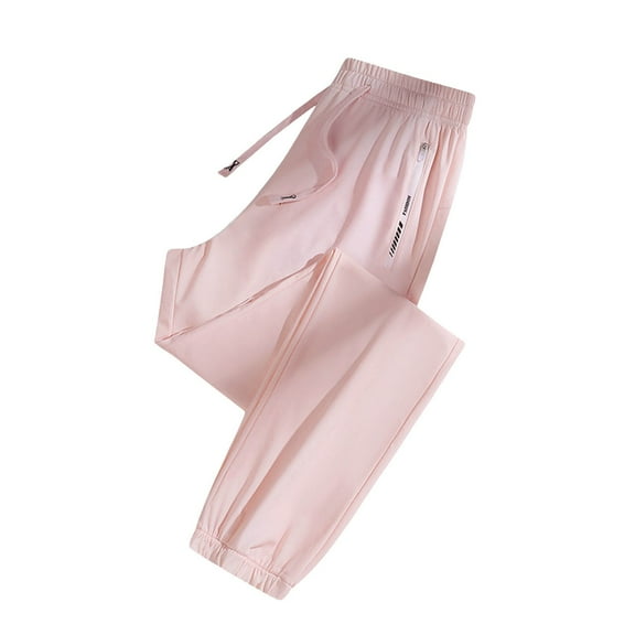 Razzly Women Casual Long Elastic Legging Floral Print Waistband Daily Sanitary Sweat Pant plus Size Casual Pants for Women 3x plus Size Sweatpants Pants for Women Casual plus Size Teen Pants(Pink,S)