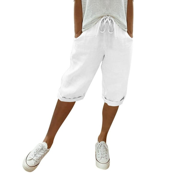 Razzly Women Work Pants Business Casual Womens Stretchy Pants Casual Womens Petite Pants Casual Women Cargo Pants Women's Pants Casual Tall plus Size Business Casual Pants for Women 2x(White,2XL)
