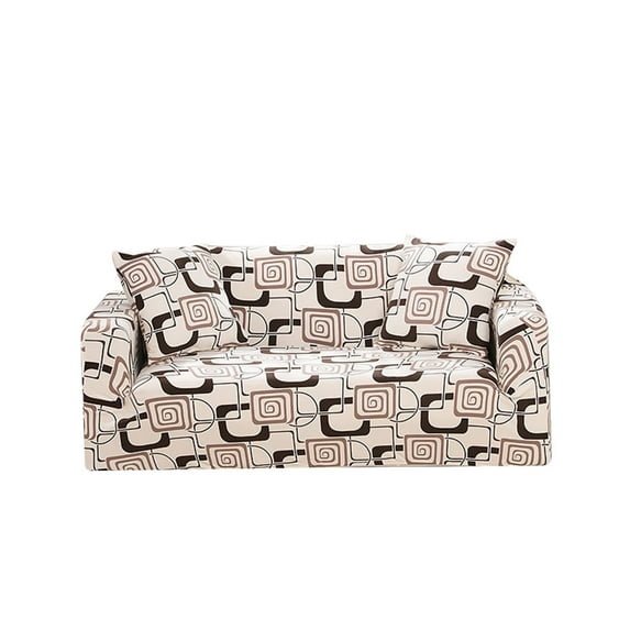 Rbaofujie Couch Slipcover 3-seater Sofa Couch Slipcover Stretch Covers Elastic Fabric Settee Protector Fit Sofa Slipcovers Multicolor