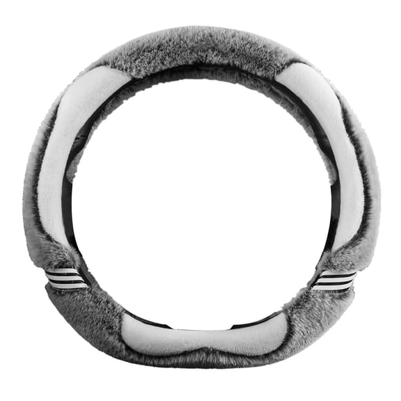 Rbaofujie Cute Steering Wheel Cover Car Steering Wheel Cover Car Warm Non-slip Handlebar Cover Winter Antifreeze Hand Car Steering Wheel Cover Western Steering Wheel Cover