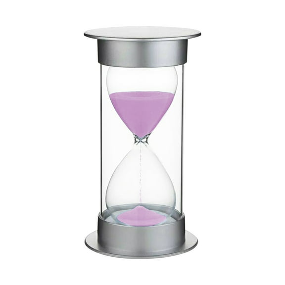 Rbaofujie Decorations for BedroomHourglass Timer Decorative Tooth Brushing Sand Glass Sand Clock Gift Toy Sand Time Clock Table Decor Ornament Hour Glass Cooking Baking Sand Clock Groceries Purple