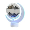 thumbnail image 1 of Rbaofujie Decorations for BedroomUSB Streaming Sand Painting Night, Three-Dimensional Painting, Decorative Home Gifts Bedside Ambient Sand Painting LED Table Lamp(5ML) Graduation Decorations Black, 1 of 7
