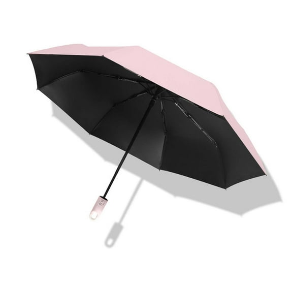 Rbaofujie Donut Hook Umbrella Black Glue Automatic Umbrella Lock Lock Sun Rain Dual Use Sun Protection Protection Sun Umbrella Sun Umbrella