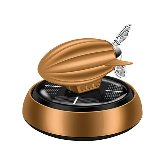 Rbaofujie Dorm Decor Solar Car Decoration High Grade Car Perfume Car Perfume Eliminates The Odor In The Car Long Lasting Solar Spaceship DecorationOffice Decorations For Work Gold