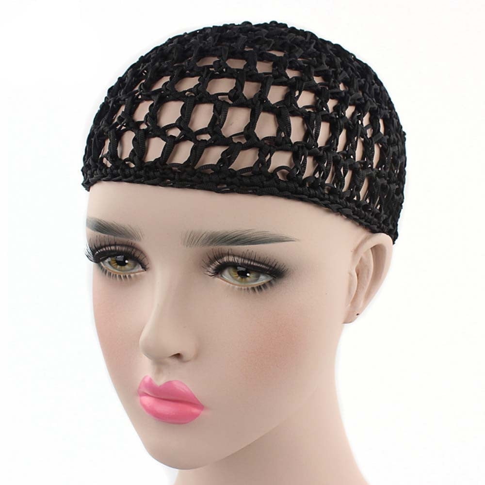 VANLOFE Hair Nets for Women, Crochet Mesh Rayon Snoods, Breathable