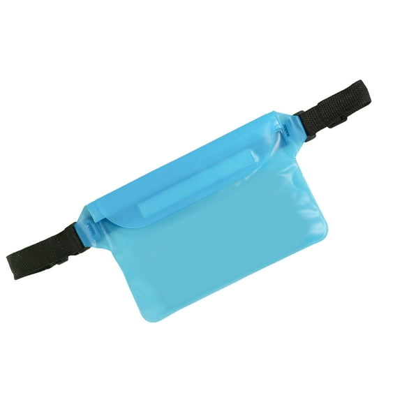 Rbaofujie Large Ziplock Bags Pouch With Adjustable Waist Strap Dry Bag Keeps Cell Phones And Valuables Safe And For Kayaking Beach Camping And Swimming Kitchen SuppliesBlue