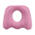 thumbnail image 1 of Rbaofujie ‌Orthopedic Seat Cushion for Office Chair - Memory Foam Coccyx Pillow with Hollow Center - Relieves Tailbone Pain, Hemorrhoids & Sciatica (Pink, 18"x15")‌, 1 of 7