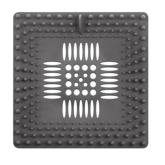 Rbaofujie Outdoor Kitchen Sink Kitchen Artifact Sink Clogging Drainage Bathroom Water Filter Screen Floor Cover Kitchen Sink Cover Black