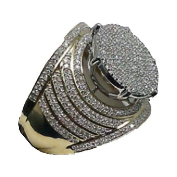 Rbaofujie Purity Ring Luxury FullMicro Set Ring Gold Plated Ring FullSetRing Aura Ring Gold