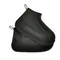 thumbnail image 1 of Rbaofujie Silicone Shoe Covers S-Size Anti-Skid Shoes Cover 8.3IN-21CM Thick Wear-Resistant Shoe Covers Black, 1 of 4