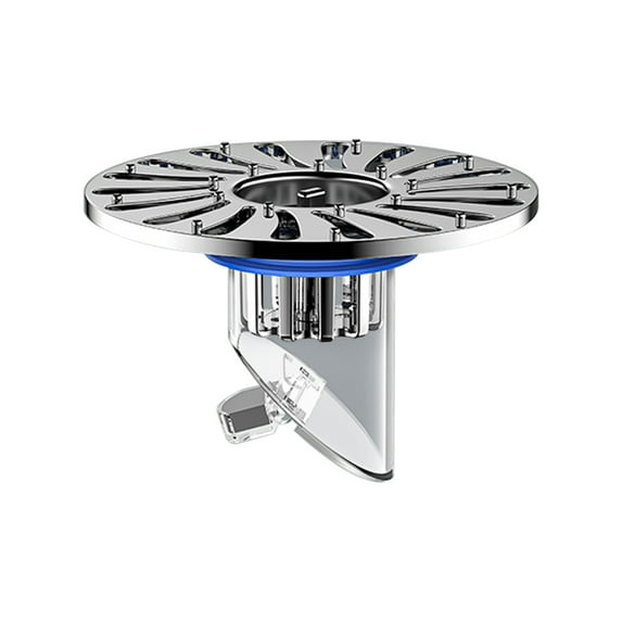 Rbaofujie Sink Colander Floor Bathroom Sewer Deodorant Floor Toilet Universal Stainless Steel Blocking And Insect-proof Household Deodorizer Kitchen Cleaning Supplies Silver