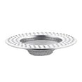 thumbnail image 1 of Rbaofujie Sink Colander Stainless Steel Filter Screen Bathroom Hair Garbage Sewer Sink Filter Screen Non Clogged Cover Plug Kitchen Cleaning Supplies Silver, 1 of 3