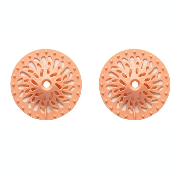 Rbaofujie Sink Colander Stop-clogging Filter For Kitchen Sink Bathroom Hair Plug 2pcs Kitchen Cleaning Supplies Orange