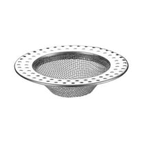 Rbaofujie Sink Shroom Stainless Steel Filter Screen Bathroom Hair Garbage Sewer Sink Filter Screen Non Clogged Cover Plug Sink Accessories Silver