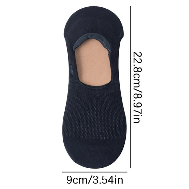 Rbaofujie Ultra Low Cut Liner Socks Women No Show Non Slip Hidden Invisible for Flats Boat