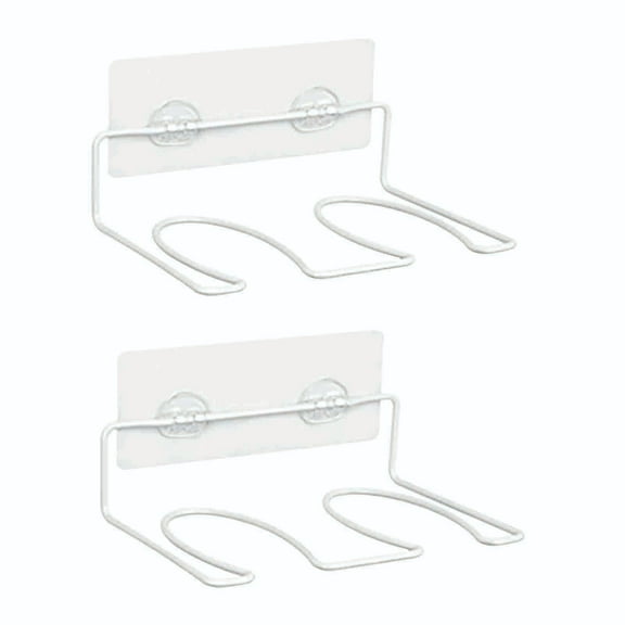 Rbaofujie Wall Shoe Rack Storage Home Metal Wall Hanging Hanger Boot Rack Shelf Storage Organizer 2PC Entryway Shoe Rack White