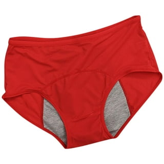 3 Pack Teen Period Panties Cotton Girls Leak Proof Menstrual Underwear Women  Heavy Flow Briefs 