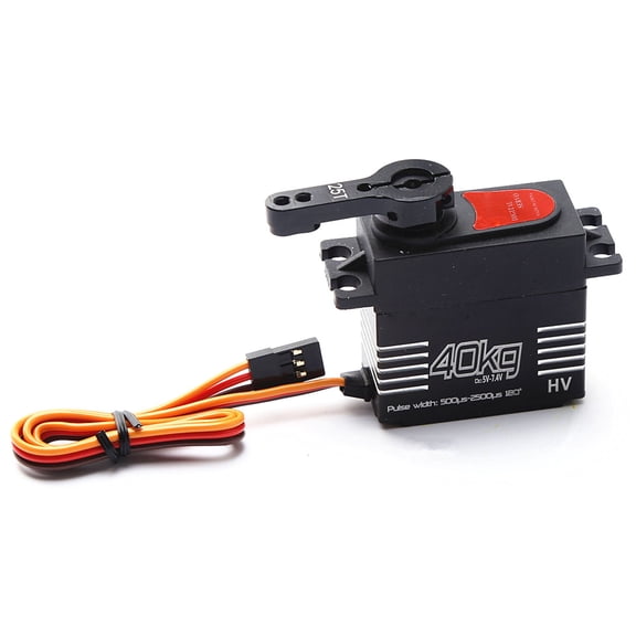 Rc 40KG Digital Servo Metal Gear Servo Large Waterproof For 1/8 1/10 RC Car Truck Robot Parts