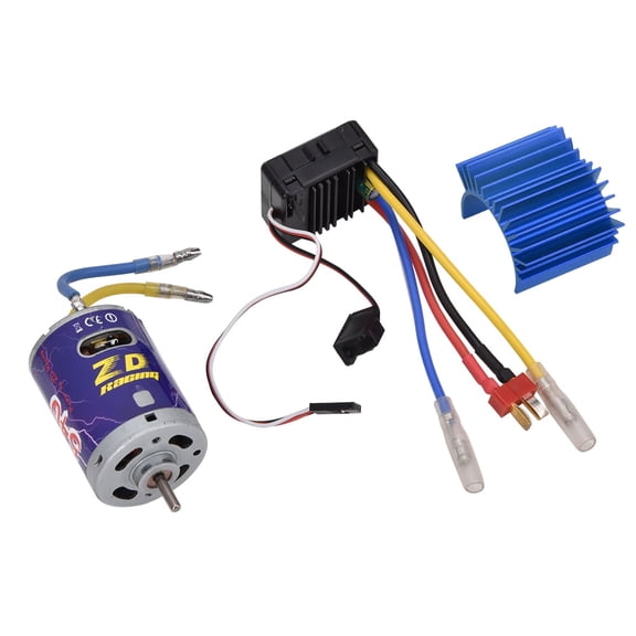 Rc Car/Boat Esc,540 Brushed Motor 45a Esc Set Kit, Ideal Performance Upgrade For 1/10 Rc Buggy, Truggy, Truck, And Crawler [blue]