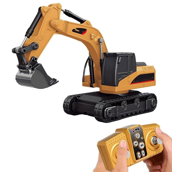 Rc Construction Vehicles, Mini Rc Dump Truck, Excavator, Forklift, App Controlled Vehicles, 1:64 Premium Alloy Mini Rc Construction