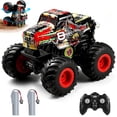 thumbnail image 1 of VKFVKF RC Monster Trucks, Remote Control Car with Light & Sound, 360° Rotating RC Stunt Car for Boys, 1 of 9