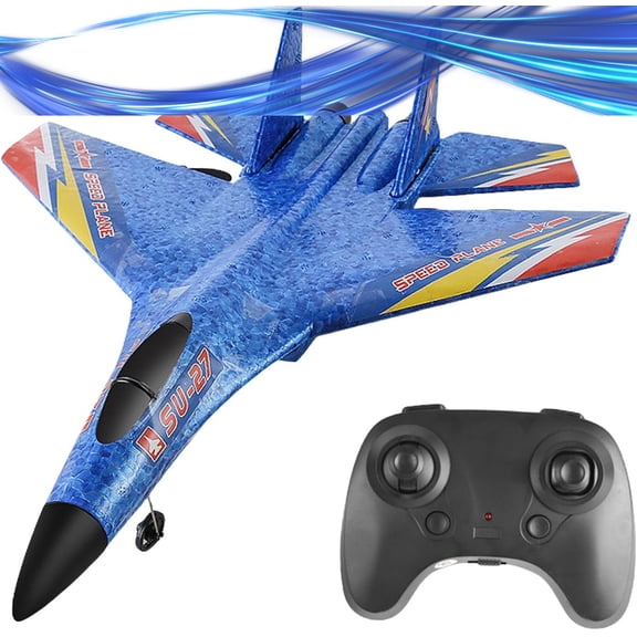 Rc Plane - Trick 4 Rotor Gravity Glider Aircraft Drone Led 2.4g