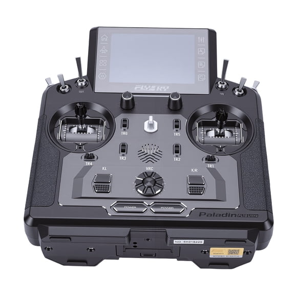 Rc RC Receiver and Transmitter 18 Channel 3.5 Inch Touchscreen Dual Antenna RC Radio Controller for Drone Helicopter Car Boat Black