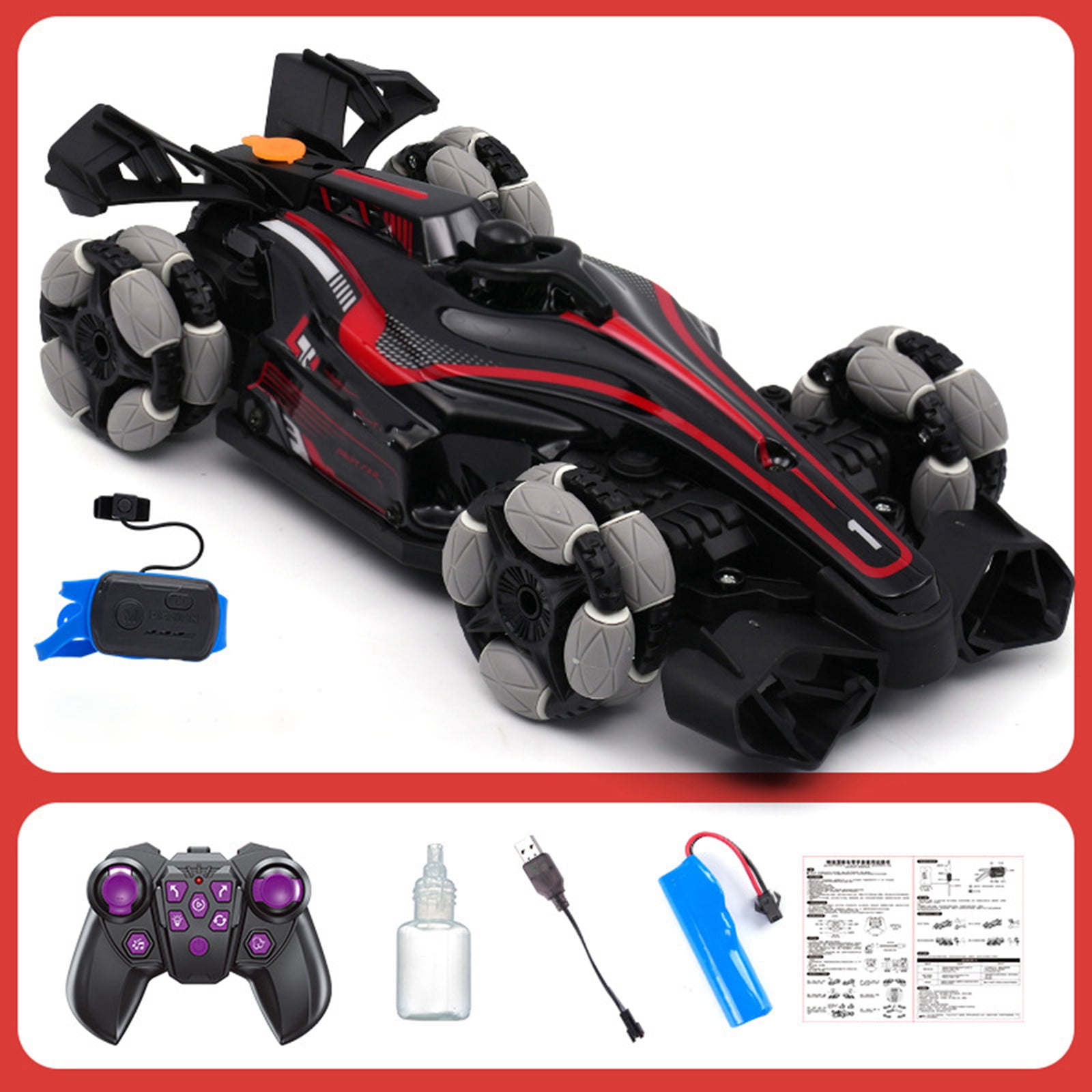 Rc Racing Drift Racing Spray Gesture Sensing Stunt Car Boy Toy Car ...