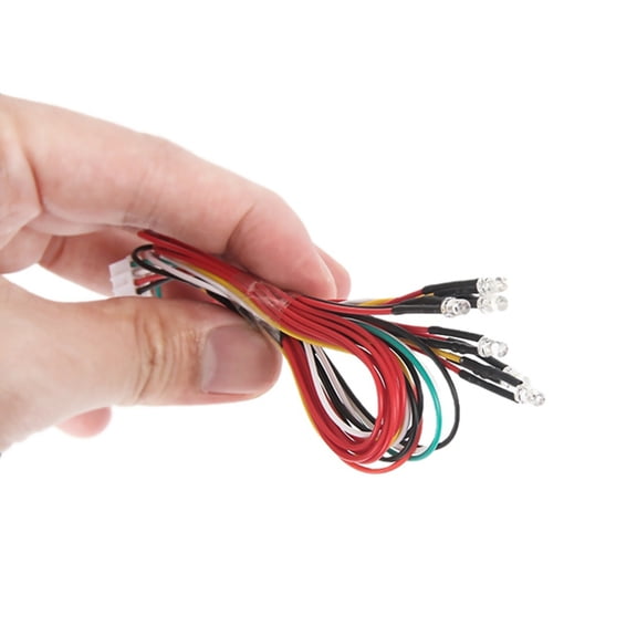 Rc Rear Light Upgrade Parts Set for RC Car Light Side Rear Light Group Kit Convenient for Remote Control Parts