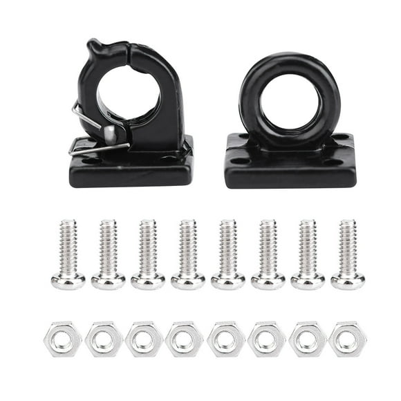 Rc Trailer Shackle Bracket Solid And Rc Accessory Rc Trailer Lock With Matched Screws And Nuts Simulation Trailer For RC Car Remote Control Car