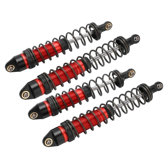 Rc Truck Shocks ,Enhance Your Arrma 1/10 Rc Car'S Performance With Front And Rear Shock Absorbers - Ultimate Suspension Upgrade For Smoother Rides [red]
