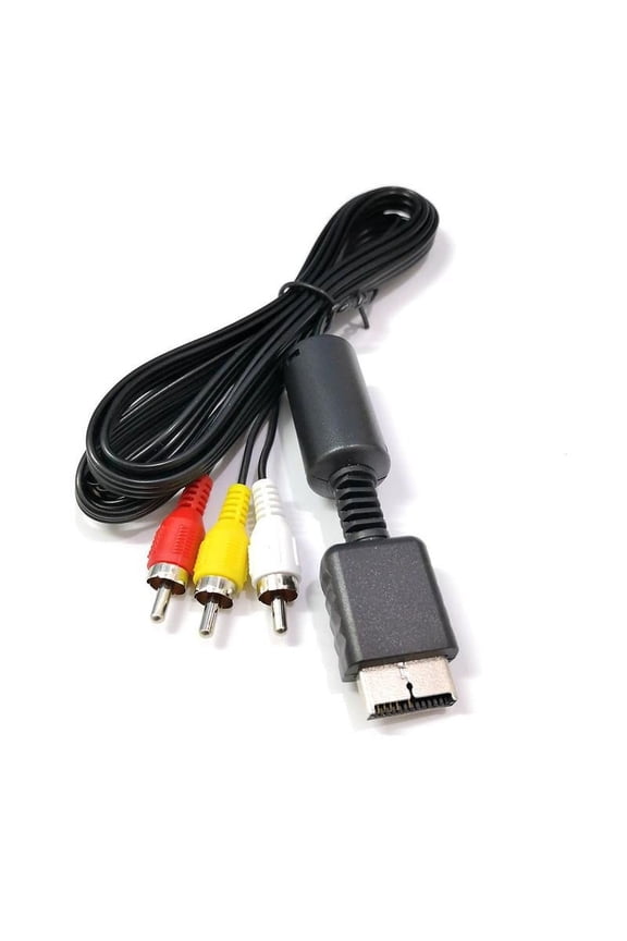Rca AV Audio Video Cable TV For PS1 1.8m Adapter -us