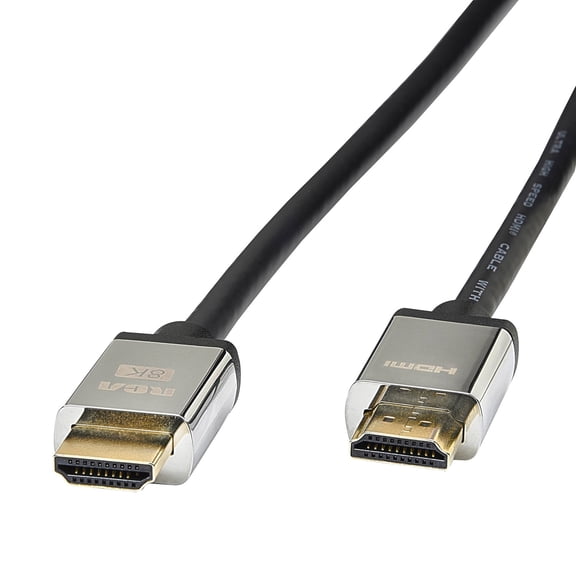 Rca Dh4ude Ultra-thin Ultra-high-speed 8k Hdmi Cable (4 Feet)
