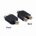 thumbnail image 1 of Rca Female To 2-Rca Female Y Adapter Rca Cable To Dual Rca Ports Audio Devices, 1 of 1