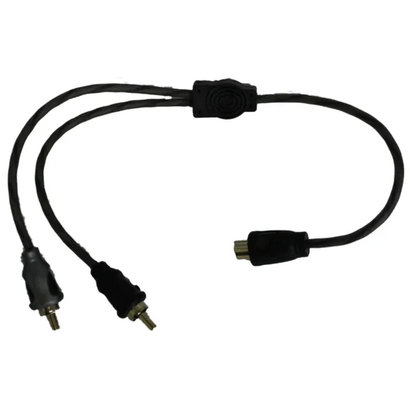 Rca Y Splitter 1 Female 2 Male Ofc Hq Ab-Sq1F2M American Bass