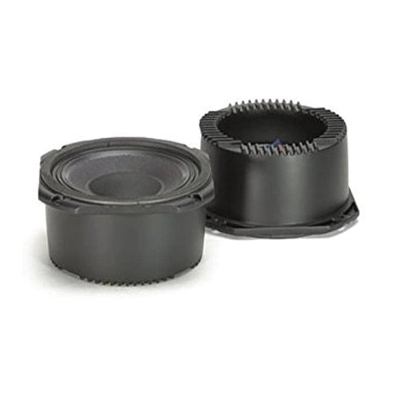 High efficiency, high power midrange specially designed to provide superior sound pressure level in a very compact size.