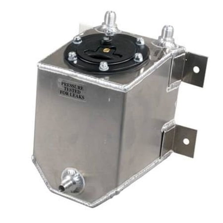 Rci 2010A Aluminum Fuel Cell, Natural Aluminum Color, 1 Gallon, 6L X 6W X 6H
