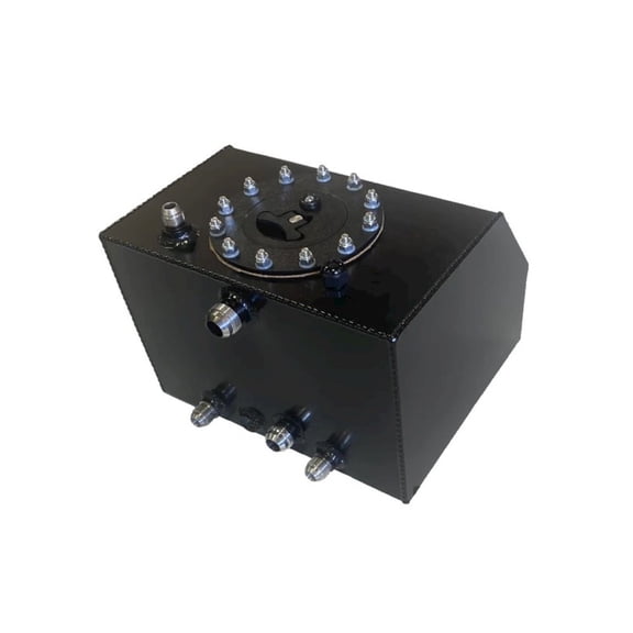 Rci Tank 4 Gal Alum Fuel Cooler Black