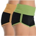 thumbnail image 1 of Rciityk 2 Pack Women's Running Shorts Workout Yoga Gym Shorts Summer Casual Athletic Gym Shorts Dolphin Workout Shorts, 1 of 7