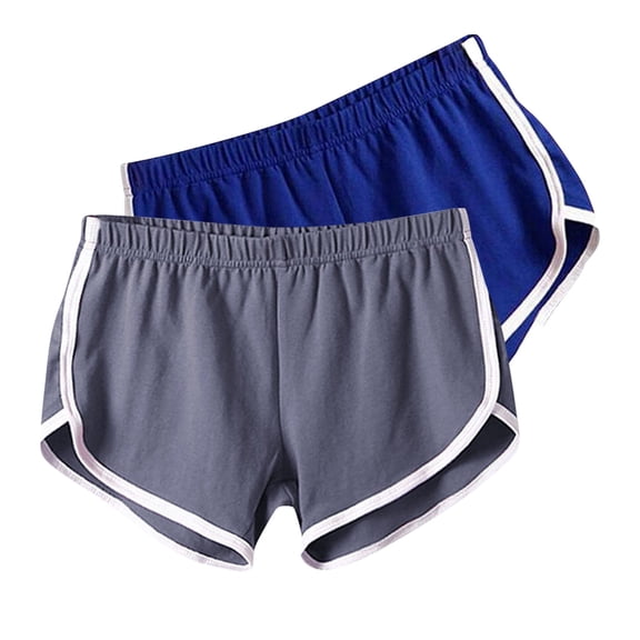Rciityk 2pc Dolphin Shorts for Teen Girls and Women Running Gym Workout Yoga Sport Shorts Summer Casual Athletic Beach Shorts