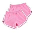 thumbnail image 1 of Rciityk 2pc Dolphin Shorts for Teen Girls and Women Running Gym Workout Yoga Sport Shorts Summer Casual Athletic Beach Shorts, 1 of 2