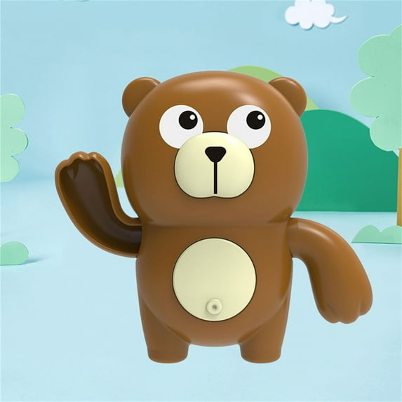 Rciityk Bear Baby Bath Toy, Wind Up Bath Toys for Toddlers 1-3, Swimming Bathtub and Floating Pool Plaything, Water Table Accessories, Easter and Christmas Favors - Summer Savings Clearance