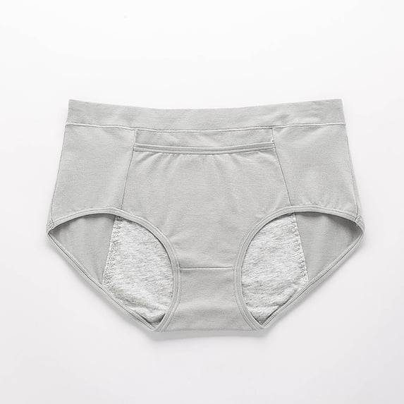Rciityk Cotton Underwear for Women Menstrual Period Panties High Waisted Leakproof Briefs Comfort Breathable Postpartum Protective Panties - Spring/Summer Savings Clearance