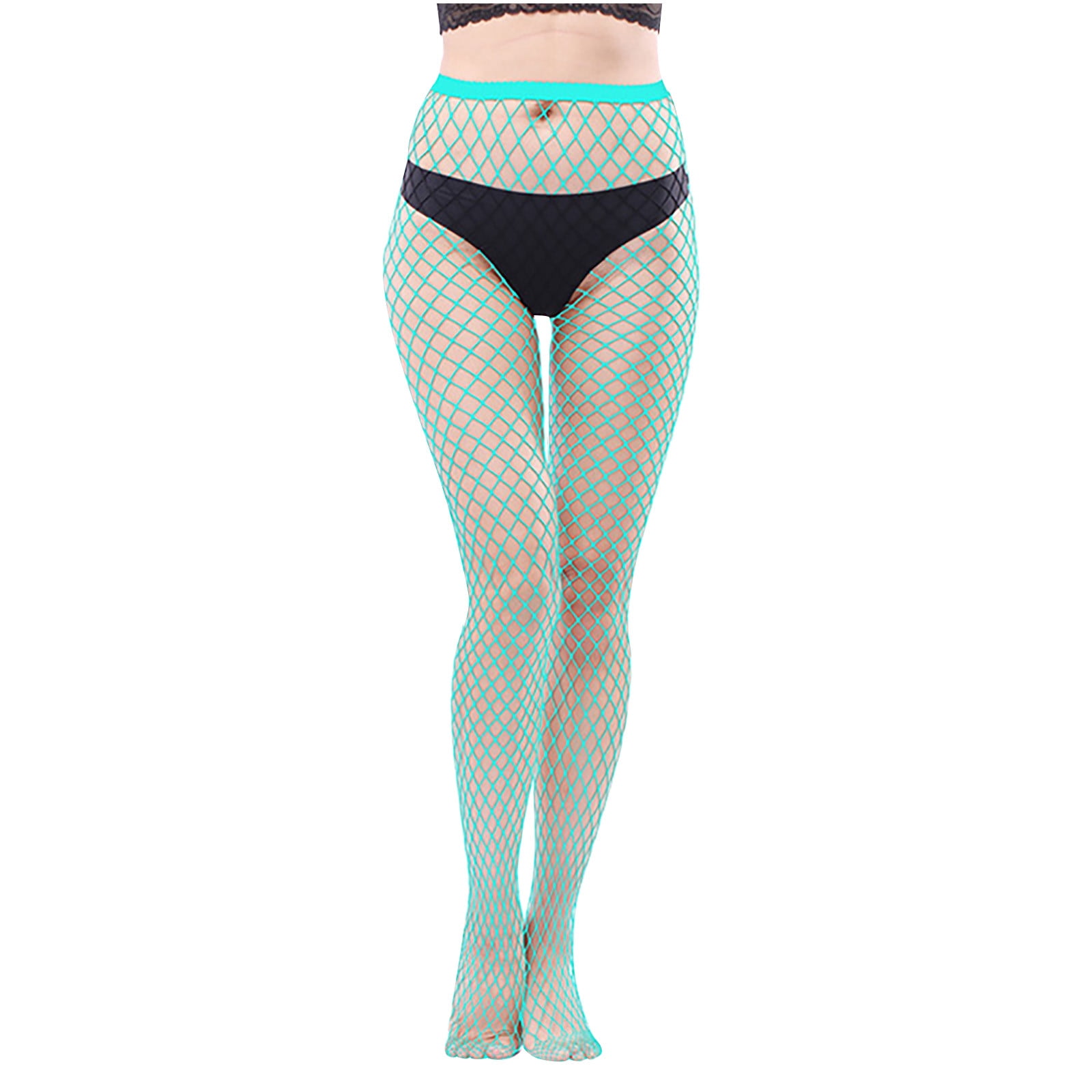 Rciityk Fishnet Tights for Women Multi colored Thigh High Stockings Mesh Hight Waist Fish Net Pantyhose Summer Savings Clearance Walmart