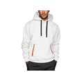 thumbnail image 1 of Rciityk Hoodies for Men Solid Fleece Pullover Drawstring Hood Sweatshirt with Long Sleeve and Zip Pockets - Men's Hoodie S-2XL, 1 of 4