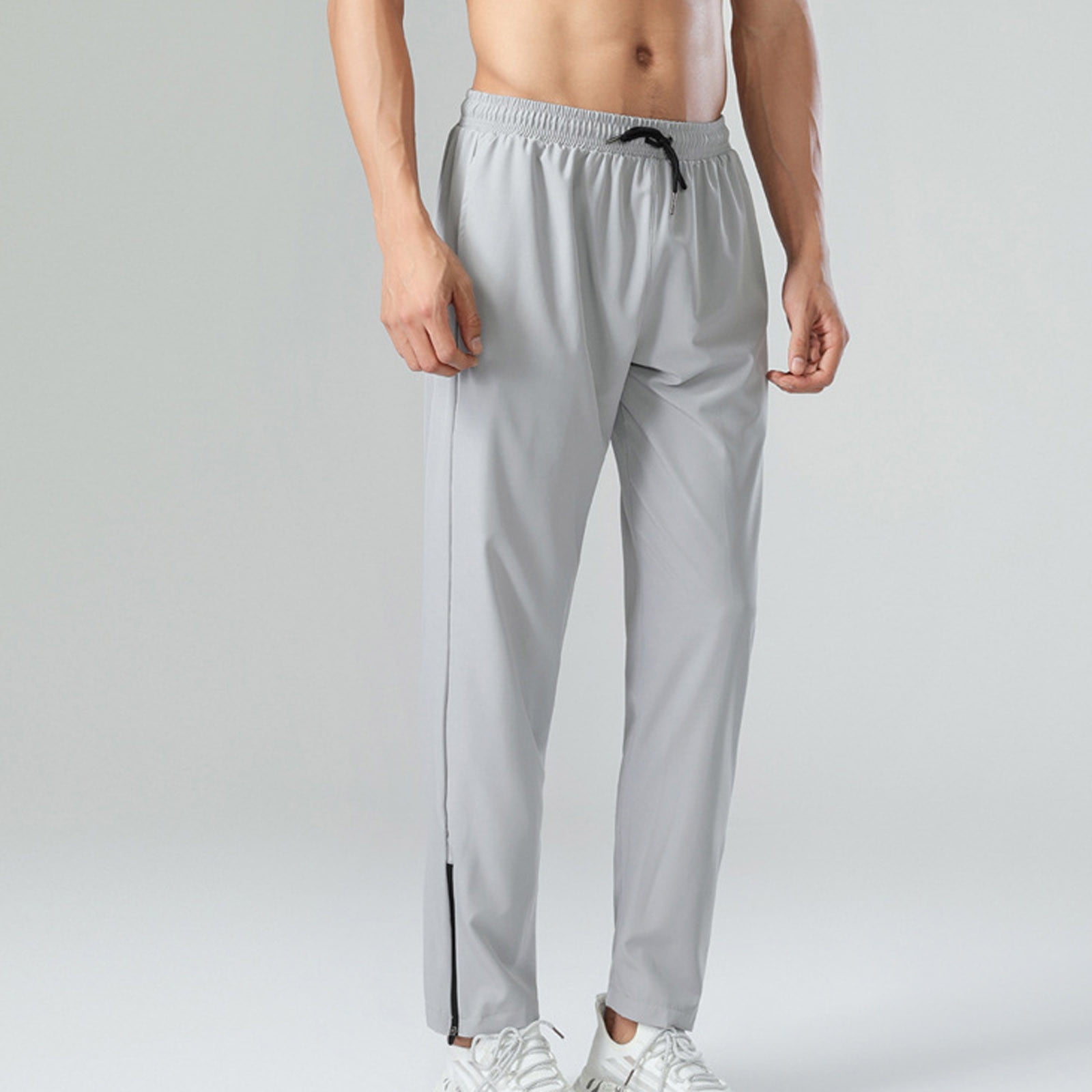Rciityk Men s Casual Pants Lightweight Quick Dry Joggers Pants Track Running Workout Sports Pants Fall Savings Clearance Walmart