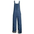 thumbnail image 1 of Rciityk Navy Women's Snow Pants Casual Chest Zip Up Ski Pants Jumpsuit Winter Waterproof Ski Bib Overalls with Pocket, 1 of 3